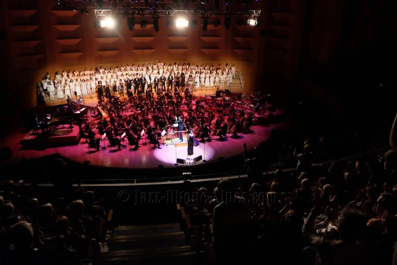 Chœur et orchestre à l'Auditorium de Lyon